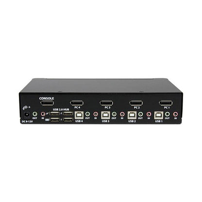 KVM 4 PORT DISPLAYPORT KVM SWITCH