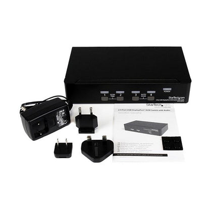 KVM 4 PORT DISPLAYPORT KVM SWITCH