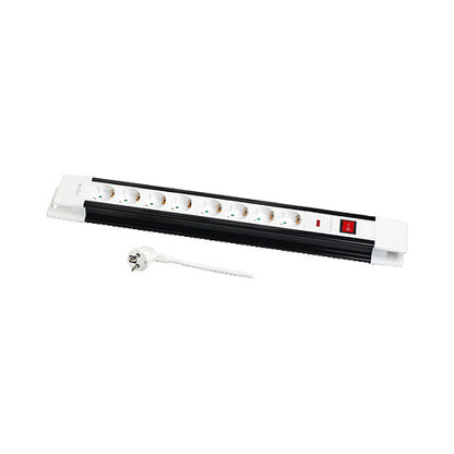 Str. 8er Steckdose 3m white | Logilink