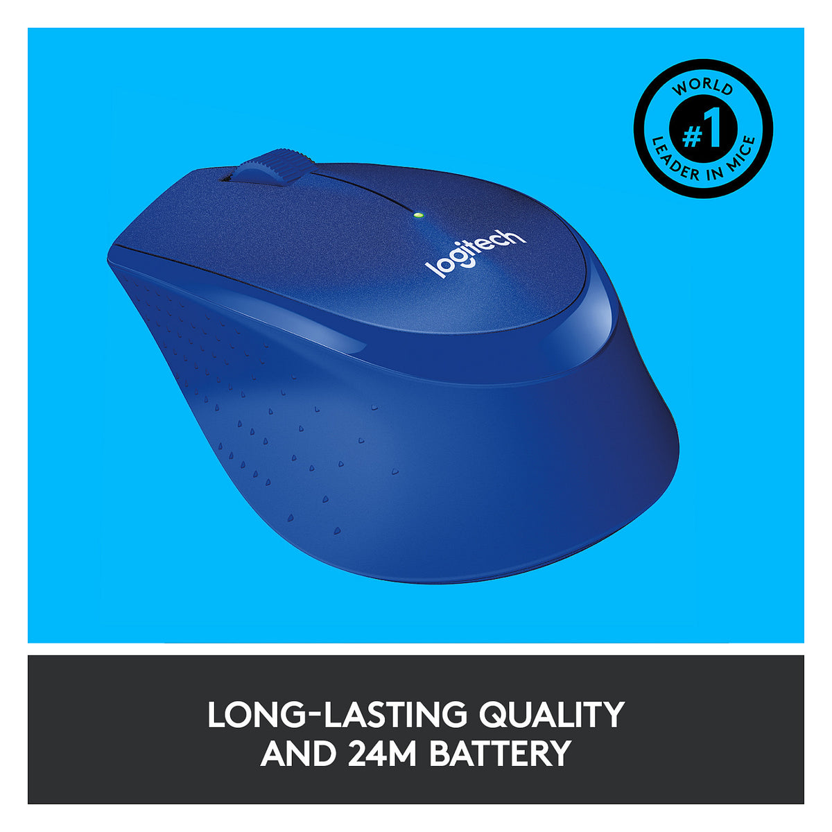 Logitech M330 Silent Plus wireless blue