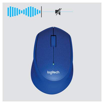 Logitech M330 Silent Plus wireless blue