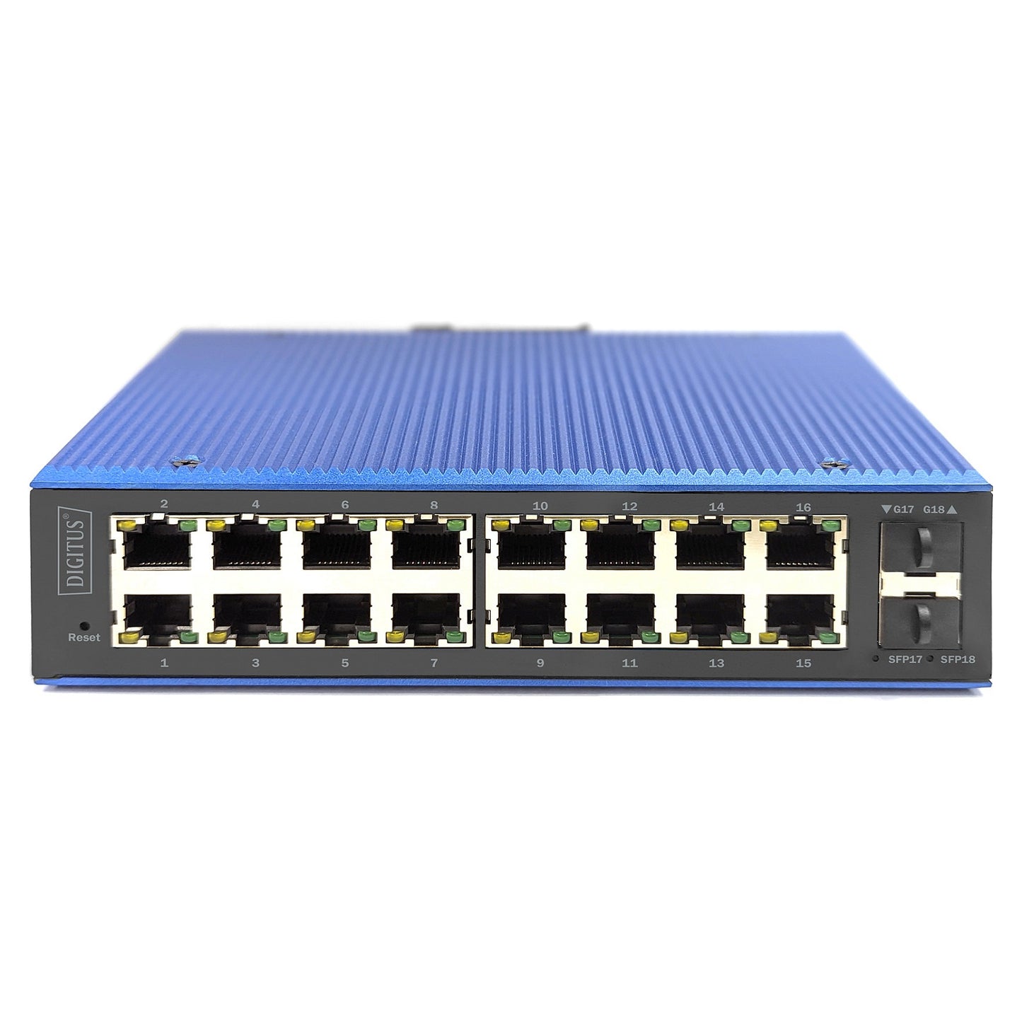 Digitus 16+2P Industrial Gigabit Ethernet Switch L2 managed