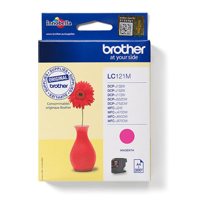 Brother Tinte LC-121M MFC-J470DW J870DW. DCP-J752DW