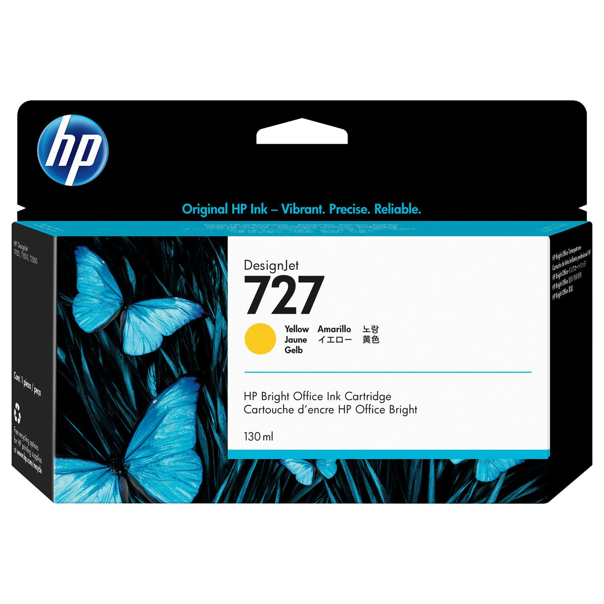 HP 727 Original Tinte gelb Standardkapazitt 130ml 1er-Pack