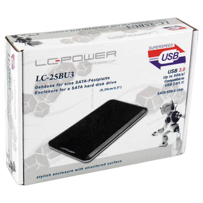 6cm SATA USB3 LC-Power black
