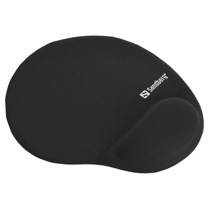 Sandberg Mauspad mit Silikongel Handballenauflage Blau