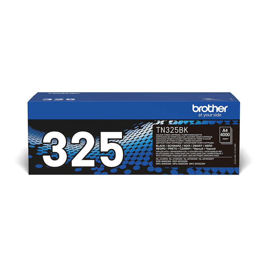 Brother Toner TN-325BK Schwarz bis zu 4.000 Seiten nach ISO 19798
