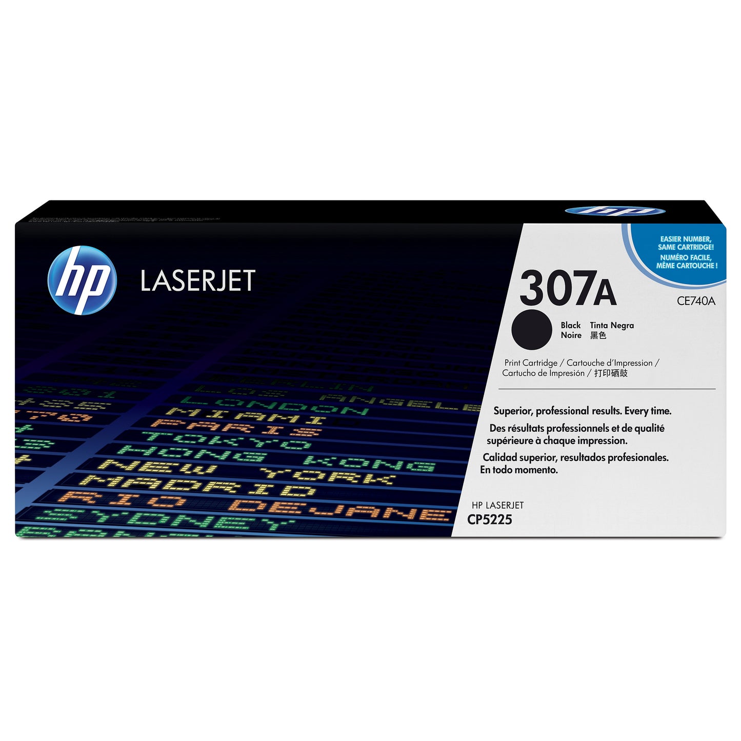 HP Toner 307A CE740A Schwarz