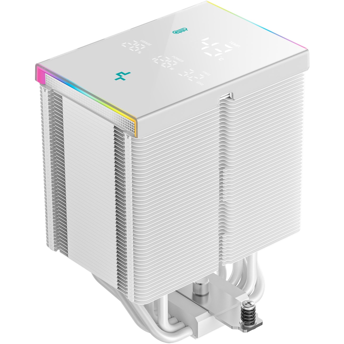 K Cooler DeepCool AK500 DIGITAL PRO White