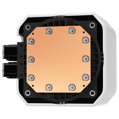 K Cooler Wasserkühlung DeepCool MYSTIQUE 240 White ARGB