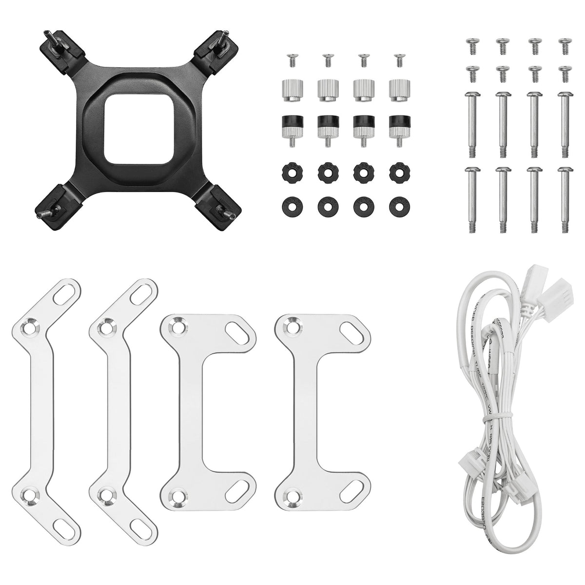 K Cooler Wasserkühlung DeepCool MYSTIQUE 240 White ARGB