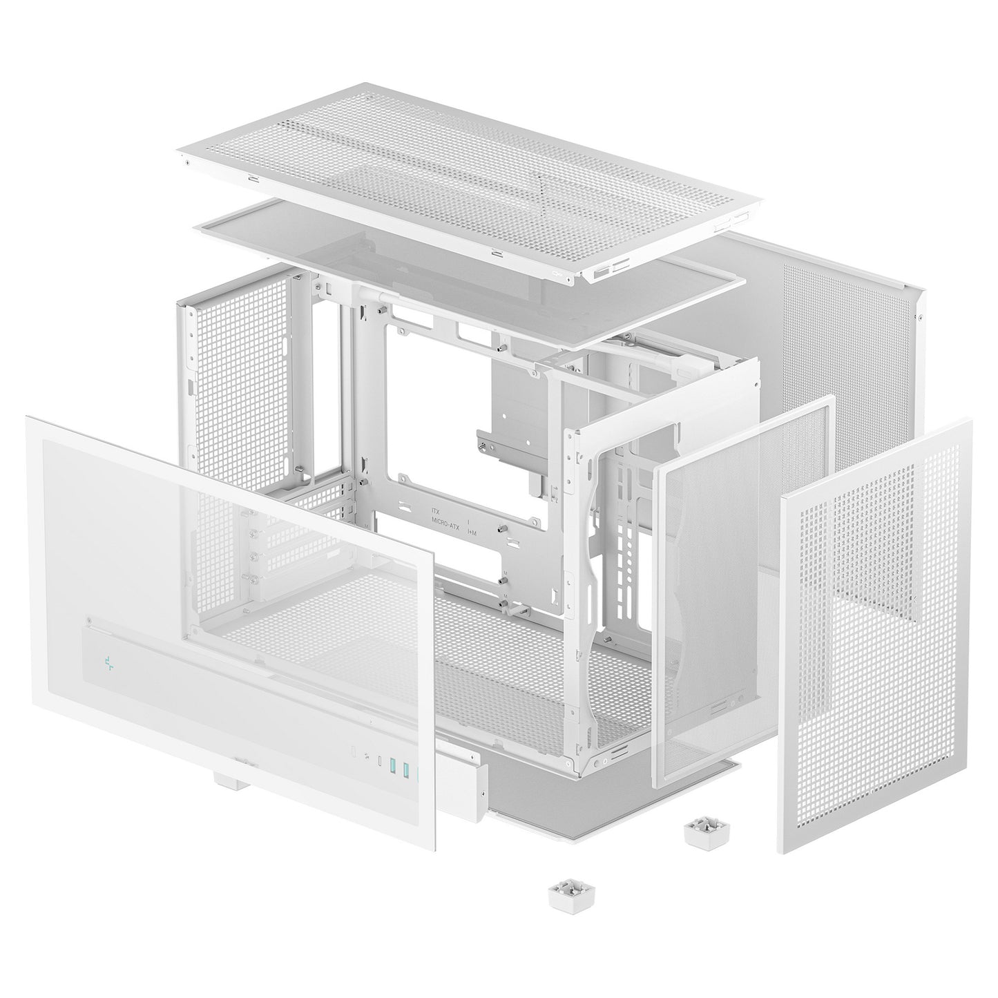 Midi DeepCool CH260 White