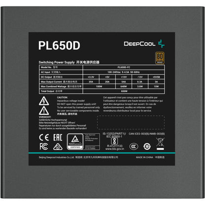 650 W DeepCool PL650-D