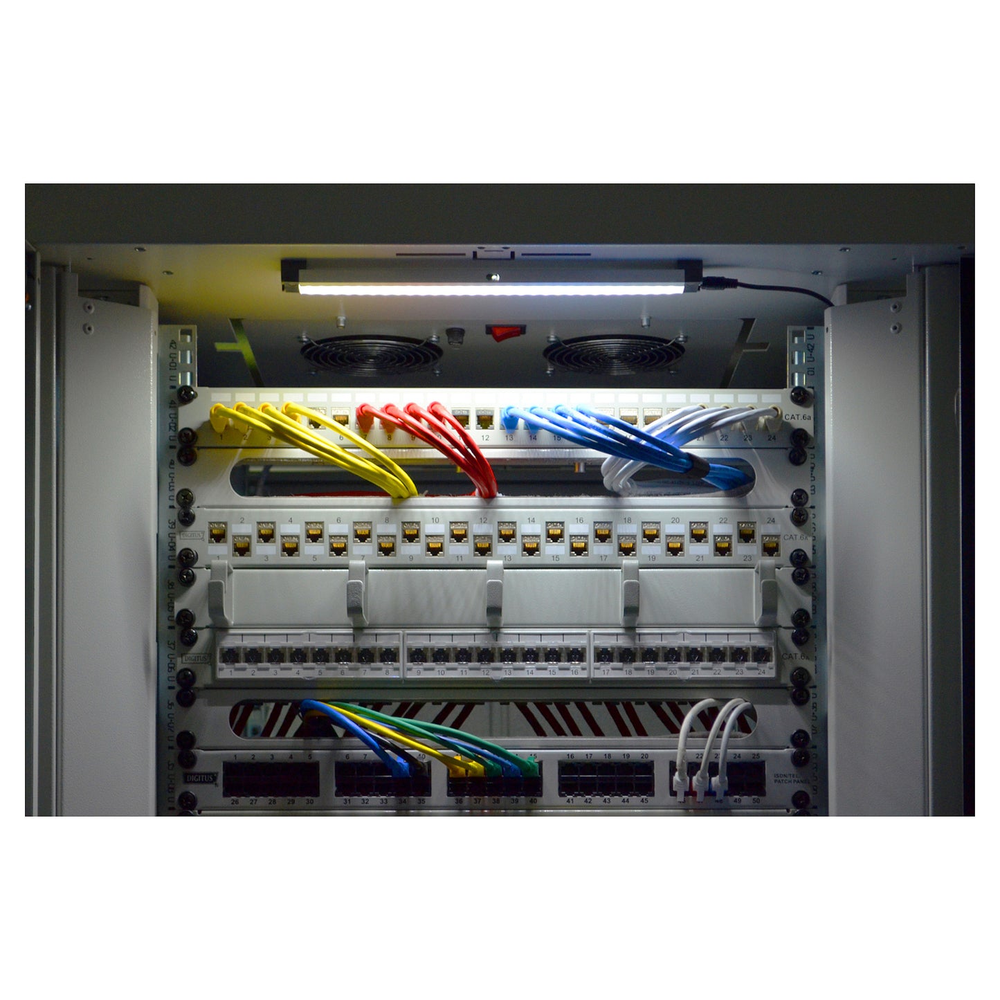 DIGITUS Schrankbeleuchtung 6500K LED 223lm magnetisch