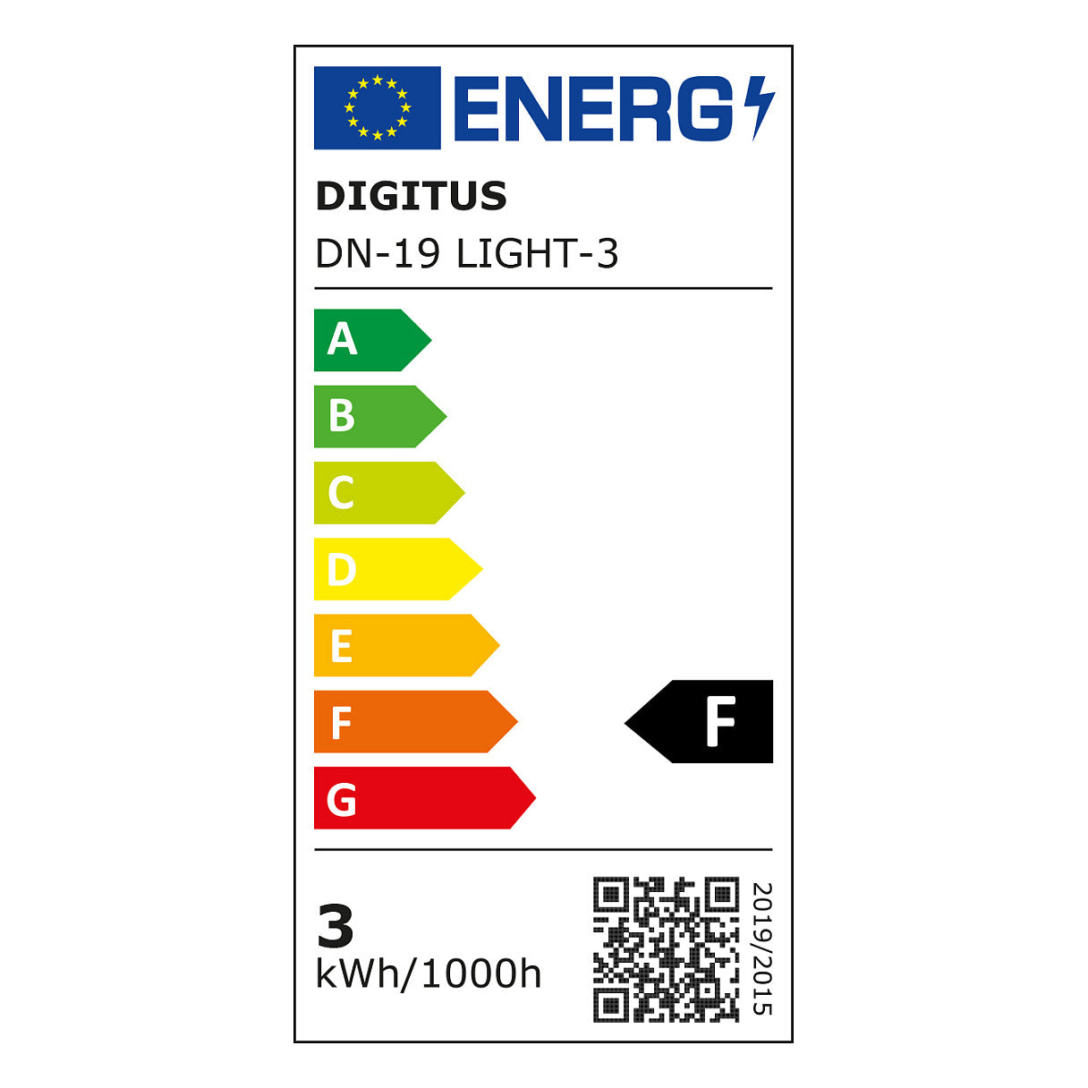 DIGITUS Schrankbeleuchtung 6500K LED 223lm magnetisch