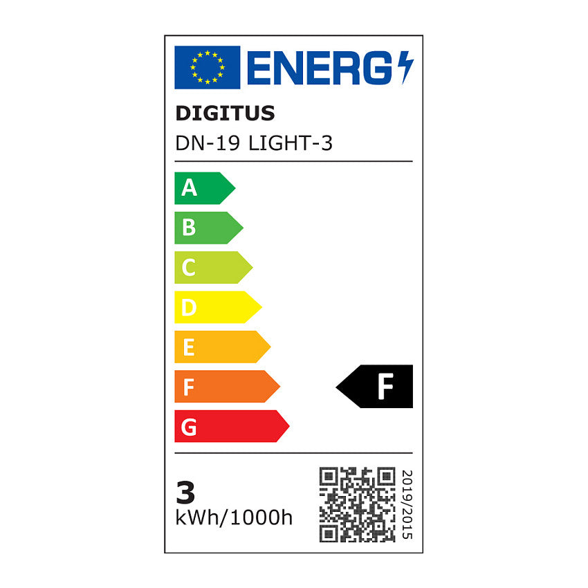 DIGITUS Schrankbeleuchtung 6500K LED 223lm magnetisch