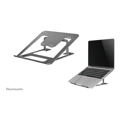 Laptop-Ständer - Grau. faltbar. 5KG NSLS085GREY Neomounts