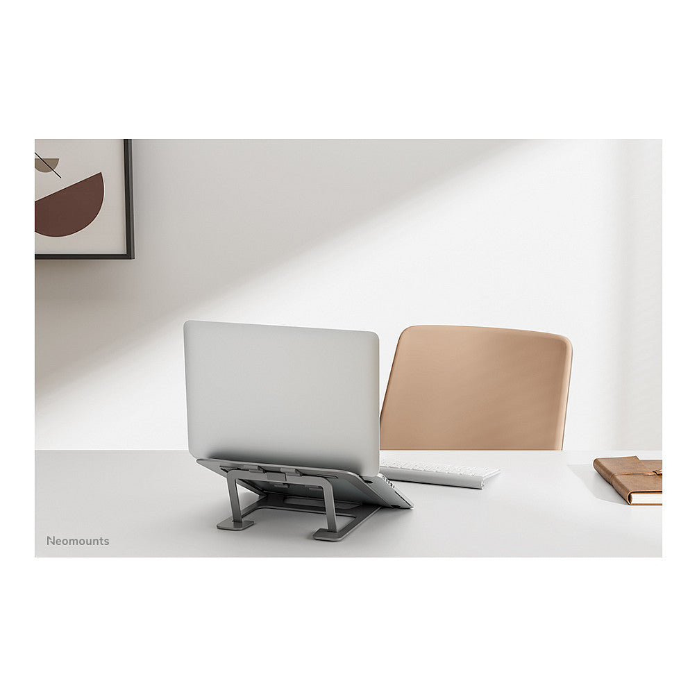 Laptop-Ständer - Grau. faltbar. 5KG NSLS085GREY Neomounts