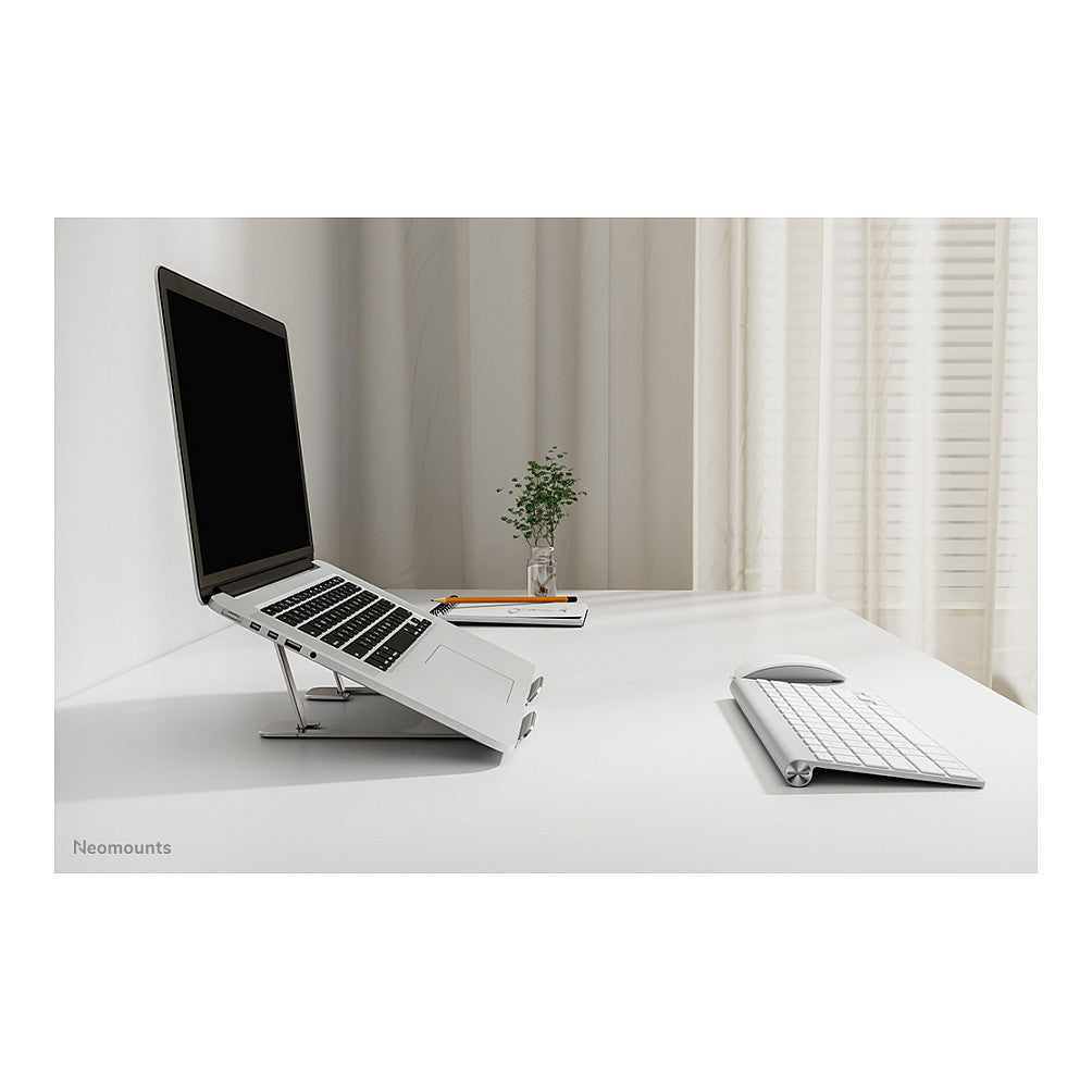 Laptop-Ständer. faltbar. 5KG NSLS085SILVER Neomounts