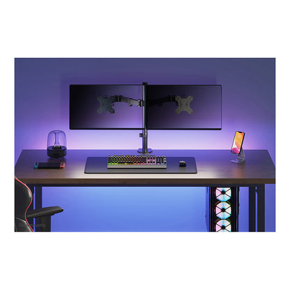 Neomounts FPMA-D550DBLACK Tischhalterung für zwei Flachbildschirme bis 32" - Schwarz