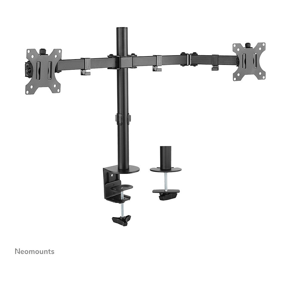 Neomounts FPMA-D550DBLACK Tischhalterung für zwei Flachbildschirme bis 32" - Schwarz