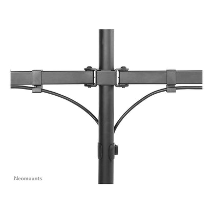 Neomounts FPMA-D550DBLACK Tischhalterung für zwei Flachbildschirme bis 32" - Schwarz