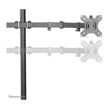 Neomounts FPMA-D550DBLACK Tischhalterung für zwei Flachbildschirme bis 32" - Schwarz