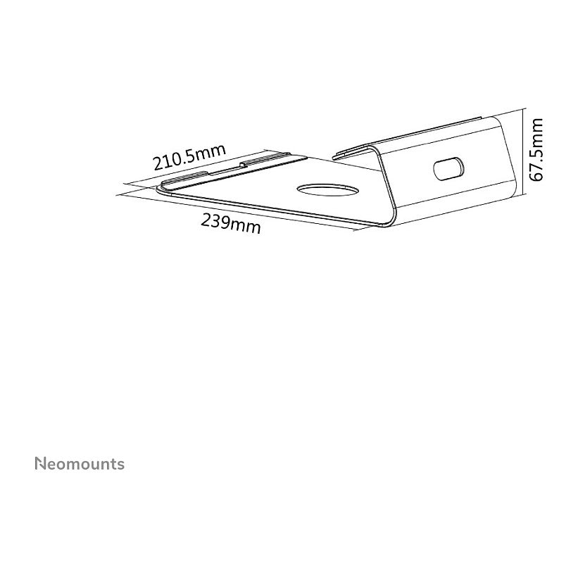 Tischständer für Notebooks 5KG NSLS025 Neomounts