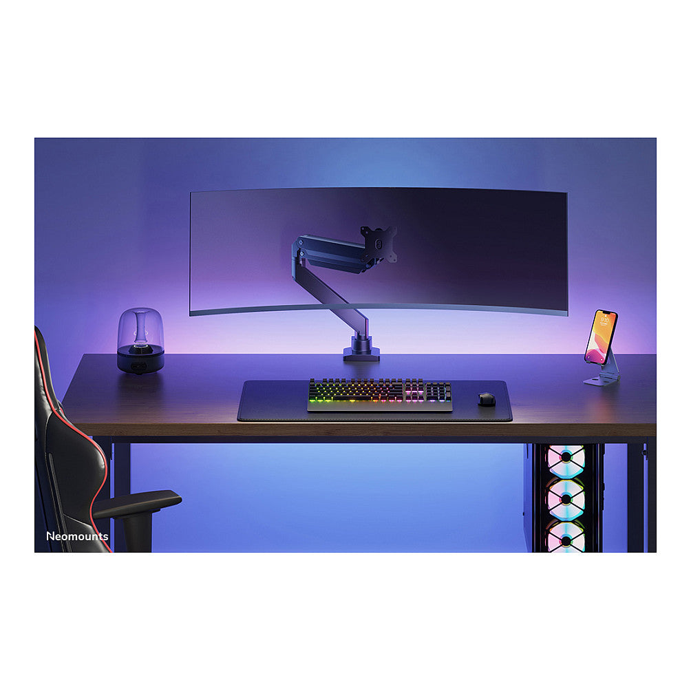 Neomounts NM-D775BLACKPLUS Tischhalterung für Bildschirme bis 49" (124 cm) 18KG