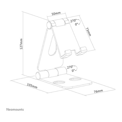 Neomounts Telefon-Ständer, faltbar, DS10-160SL1