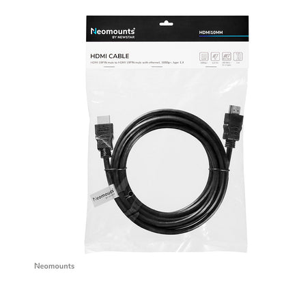 HDMI 14 Kabel, High Speed, HDMI 19 Pins M/ M, 3 Meter KG HDMI10MM Neomounts