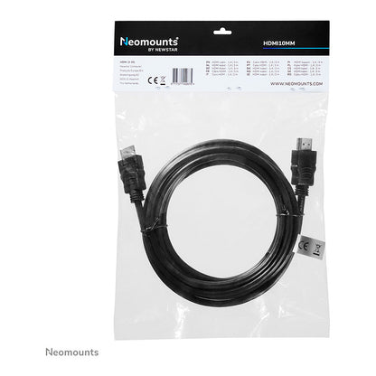 HDMI 14 Kabel, High Speed, HDMI 19 Pins M/ M, 3 Meter KG HDMI10MM Neomounts