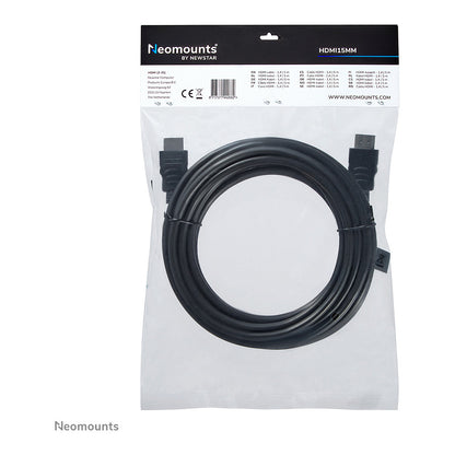 HDMI 14 Kabel, High speed, HDMI 19 Pins M/ M, 5 Meter KG HDMI15MM Neomounts