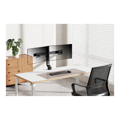 Neomounts FPMA-D860DBLACK Tischhalterung für zwei Flachbildschirme bis 27" (69 cm) 7KG