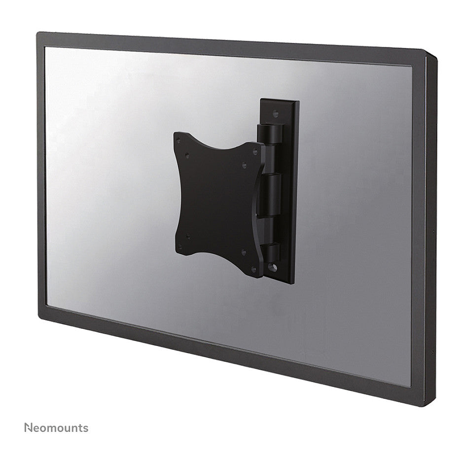 Neomounts Wandhalterung mit zwei Drehpunkten für Flachbildschirme bis 27" (69 cm) 12KG FPMA-W810BLACK Neomounts