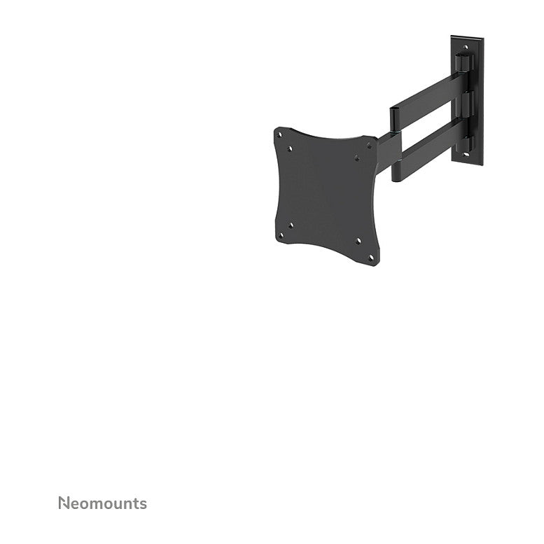 Neomounts FPMA-W830BLACK Wandhalterung mit drei Drehpunkten für Flachbildschirme bis 27" (69 cm)