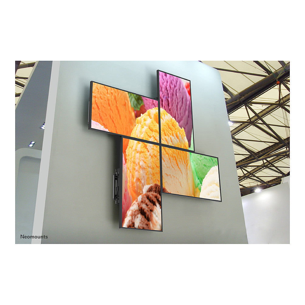 Videowall-Wandhalterung für Flachbildschirme bis 75" (191 cm) 70KG LED-VW2000BLACK Neomounts