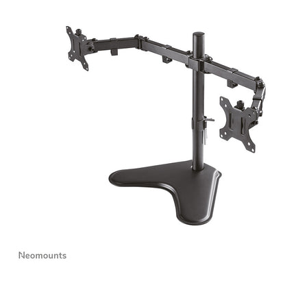 Neomounts FPMA-D550DDBLACK Tischhalterung für zwei Flachbildschirme bis 32" 8KG
