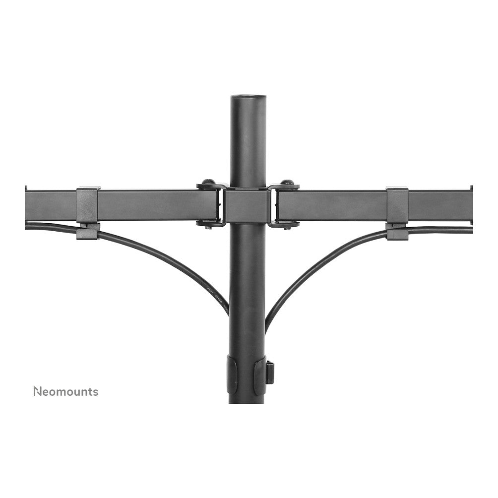 Neomounts FPMA-D550DDBLACK Tischhalterung für zwei Flachbildschirme bis 32" 8KG
