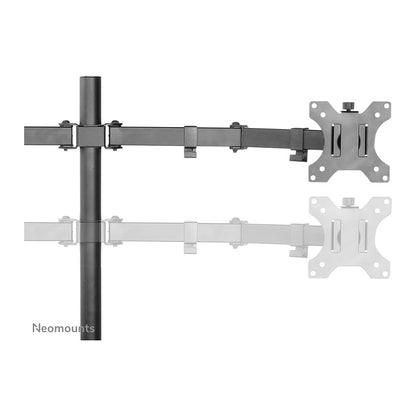 Neomounts FPMA-D550DDBLACK Tischhalterung für zwei Flachbildschirme bis 32" 8KG