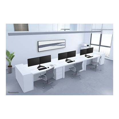 Neomounts FPMA-D550DDBLACK Tischhalterung für zwei Flachbildschirme bis 32" 8KG