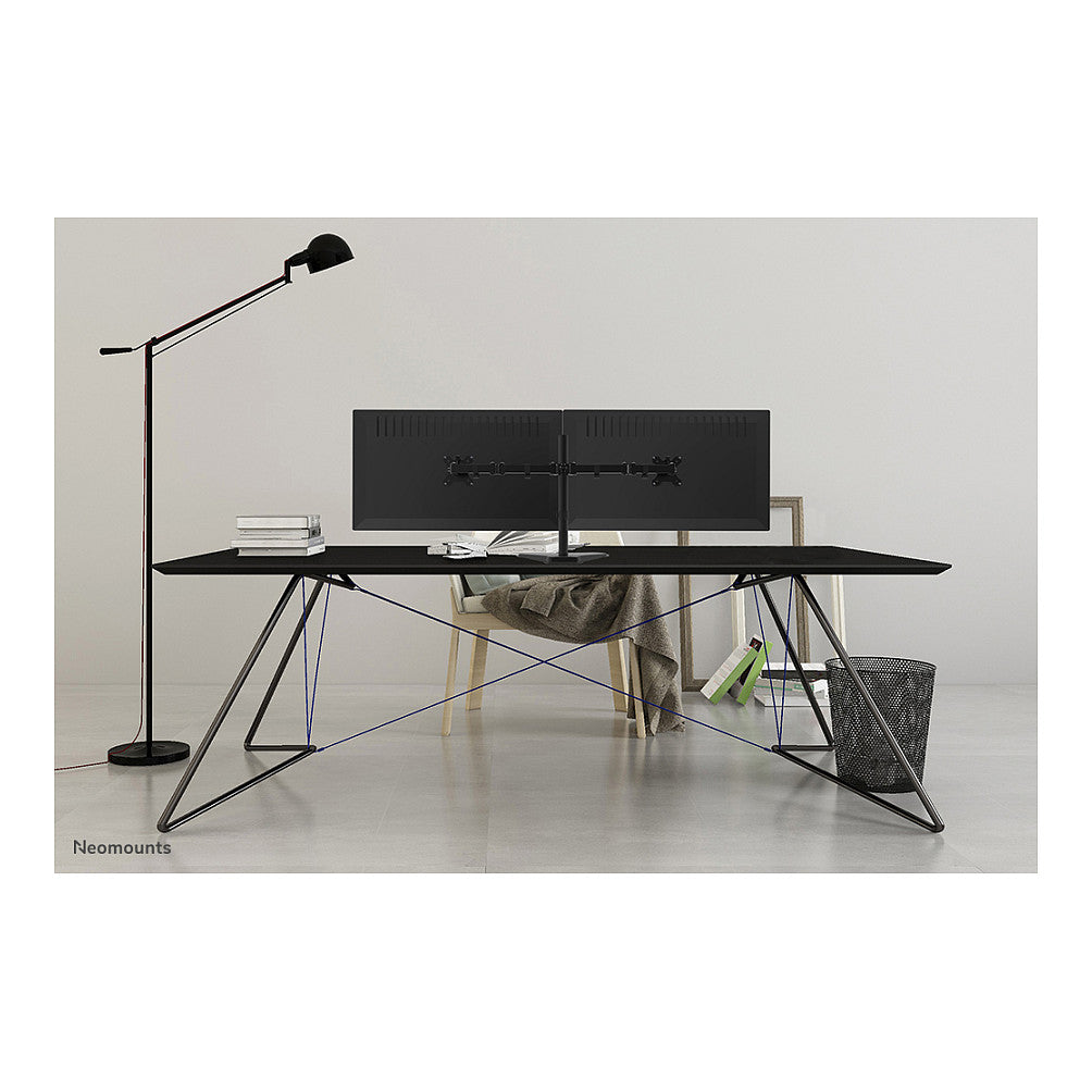 Neomounts FPMA-D550DDBLACK Tischhalterung für zwei Flachbildschirme bis 32" 8KG