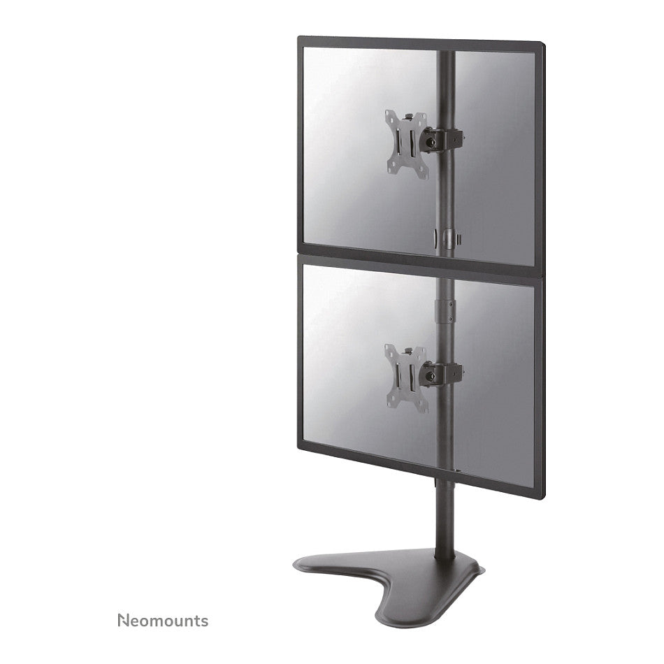 Neomounts FPMA-D550DDVBLACK Tischhalterung für zwei Flachbildschirme bis 32".