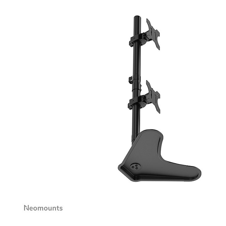 Neomounts FPMA-D550DDVBLACK Tischhalterung für zwei Flachbildschirme bis 32".