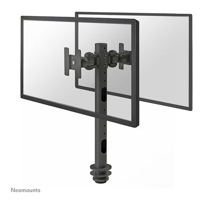 Tischhalterung für zwei Flachbildschirme bis 30" (76 cm) 10KG FPMA-D050DBLACK Neomounts
