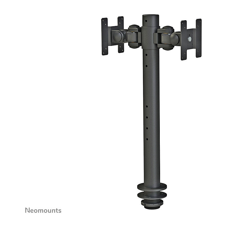 Tischhalterung für zwei Flachbildschirme bis 30" (76 cm) 10KG FPMA-D050DBLACK Neomounts