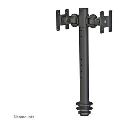 Tischhalterung für zwei Flachbildschirme bis 30" (76 cm) 10KG FPMA-D050DBLACK Neomounts