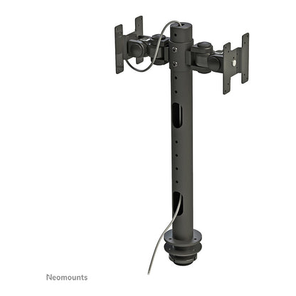 Tischhalterung für zwei Flachbildschirme bis 30" (76 cm) 10KG FPMA-D050DBLACK Neomounts