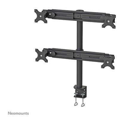 Tischhalterung für vier Flachbildschirme bis 30" (76 cm) 8KG FPMA-D700D4 Neomounts
