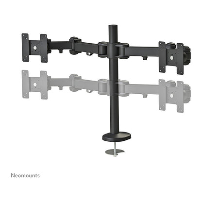 Neomounts Tischhalterung für zwei Flachbildschirme bis 27" (69 cm) 8KG FPMA-D960DG